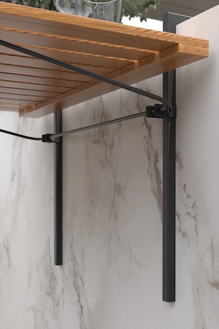 Retodesign Katlanır Askılı Balkon Masası 5001 Siyah