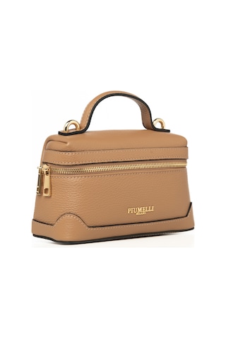 D85 Sand Portföy Çantası Kadın Ivette S Piumelli Milano Bag D85 Sand