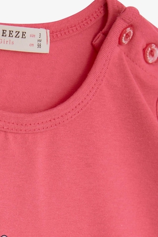 Breeze Kız Çocuk Uzun Kollu Elbise Kedicik Baskılı 1.5-5 Yaş, Mercan-mercan Mercan