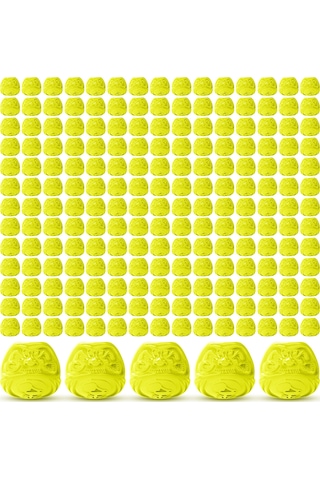 Wezone Tek Kullandım Dövme Mürekkebi Bardakları Sarı Renkli 200 Adet/ Kutusu Sabit Tabanlı Kalın Duvarlı Hijyenik Dövme Malzemesi