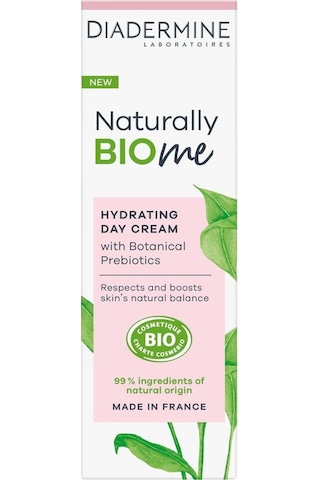 Diadermine Naturally Bio Me Nemlendirici Gündüz Kremi + Besleyici