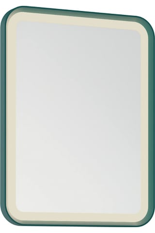 Creavit Patara Dikdörgen Led Ayna 55x75cm Mat Yeşil Cam