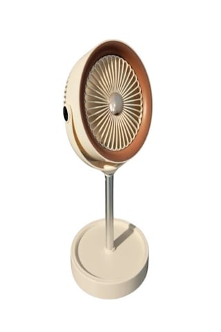 Inovaxis Masa Tipi Midi Fan Taşınabilir Şarjlı Kademeli Hız Ve