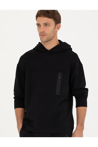 Pierre Cardin Erkek Siyah Sweatshirt 50272510-vr046 Siyah