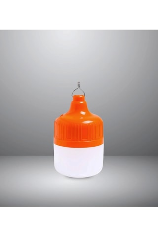 50w Usb Şarjlı Kamp Ampulü - Şarjlı Kamp Çadır Lambası 6500k