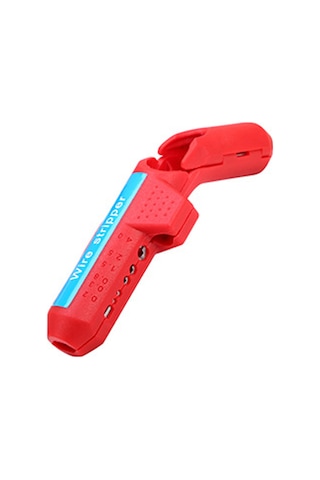 Jeemson Elektrikçi İçin Keskin Kablolu Kablo Soyucu - Çok Fonksiyonlu Abs Malzeme Ev Gereci Kırmızı