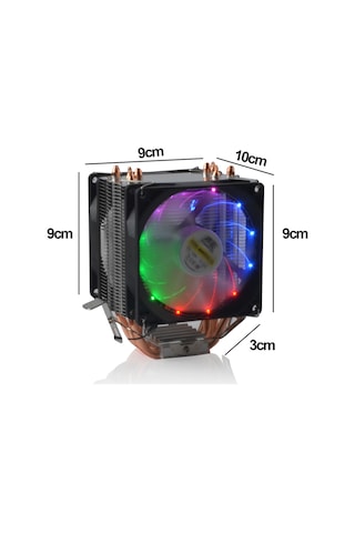 Snowman X4 Cpu Soğutucu Fan Rainbow