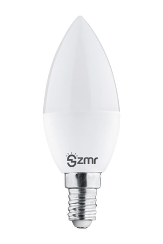 Zmr 120/b.30 7w Buji Led Ampul 3000k Günışığı E14 Duy Enerji Tasarruflu Ve Uzun Ömürlü Aydınlatma