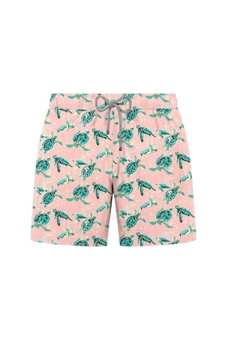 John Frank All Over Erkek Mayo Şort jfssswl50-turtle-pink-17761 001