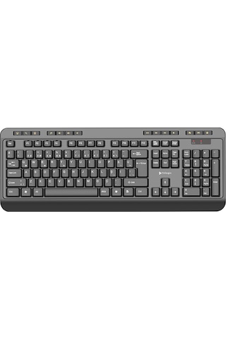 Trilogic Desktech KBW707 Multimedya Kablosuz Q Klavye Mouse Set