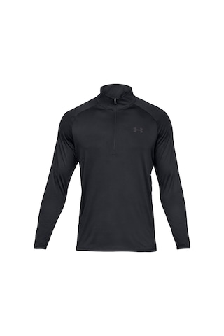 Erkek UA Tech™ ½ Fermuarlı Uzun Kollu 1328495-001 Siyah