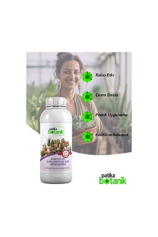 500 Ml Kaktüs Ve Sukulentler İçin Henel Besin - Topraktan