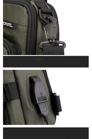 Xianwen Mufunye Çok Amaçlı Şık Ve Pratik Sırt Çantası, Usb Yeşil