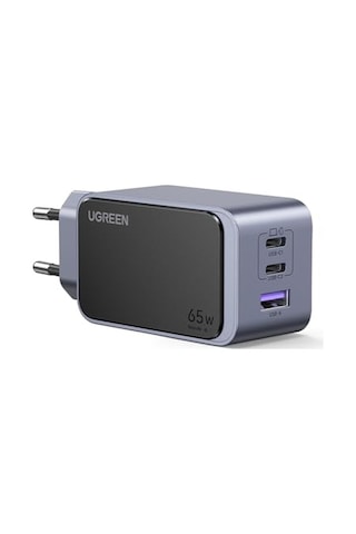 Nexode Air 65w 3-port Gan Fast Charger Eu Hızlı Şarj Adaptörü