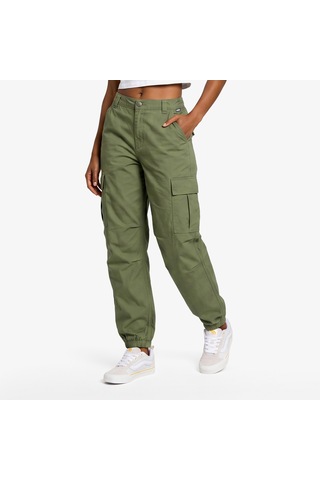 Vans Lightweight Cargo Kadın Yeşil Pantolon Vn00104bgrk1