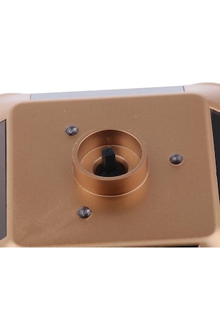 Trendooze Tabla Standı Mücevher Led Işık İçin Güneş Enerjili Ekran Döner Döner Altın Nk