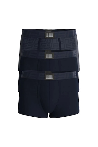 Guess Erkek Mavi Idol 3'lü Boxer Seti Mavi