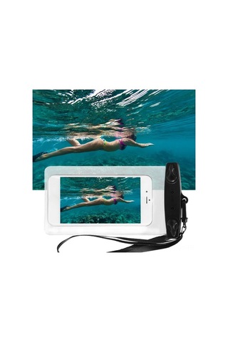 Fortunelane 15l Su Geçirmez Çanta Ve Telefon Kılıfı Seti - Su Etkinlikleri İçin Eşya Koruma Mavi Mavi