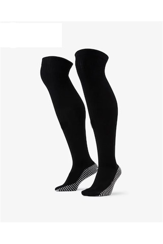 Siyah Amatör Futbol Maç Çorabı Futbol Tozluk Futbol Halısaha Çorabı Konç Kartal-amt-siyah Siyah