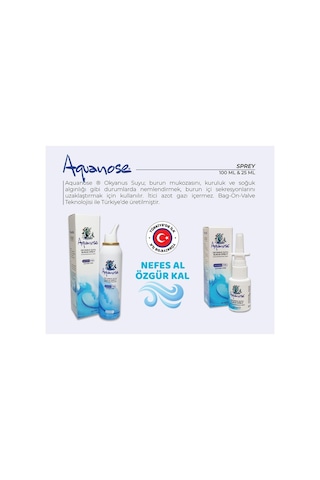 Aquanose Okyanus Suyu Burun Suyu