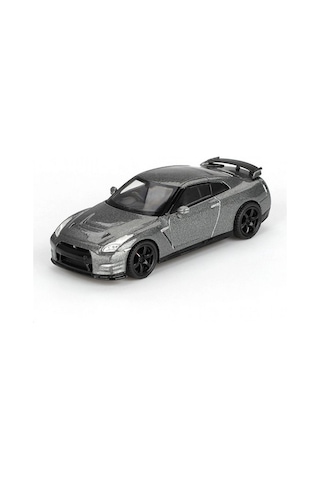 1/64 Model Araç Gtr Nismo R35 Crs Version Dark Metal