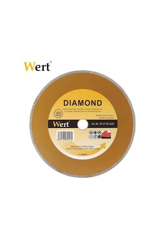 Wert 2710-150 Seramik-fayans Elmas Testere 150 MM