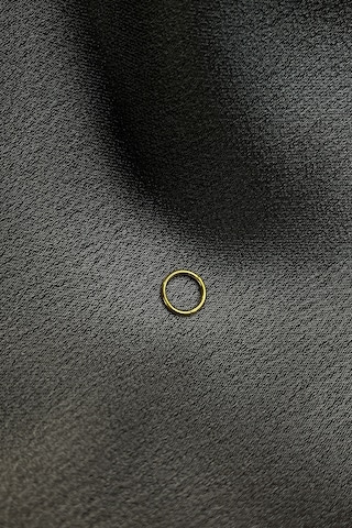 Halka Ring Model 316L Paslanmaz Çelik Altın Gold Renk Piercing Altın