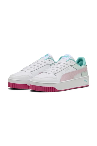 Puma 39384616 Carina Street Jr Kız Çocuk Günlük Spor Ayakkabı Beyaz