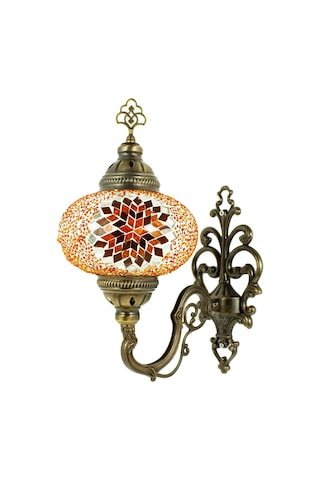Dekoratif Mozaik Duvar Apliği Otantik Çok Renkli