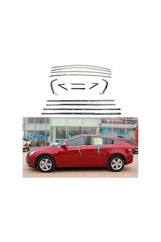 Autogp Chevrolet Cruze Cam Çerçevesi Kenar Çıtası Krom Tamtur Hb Lb.lc-cz20hb