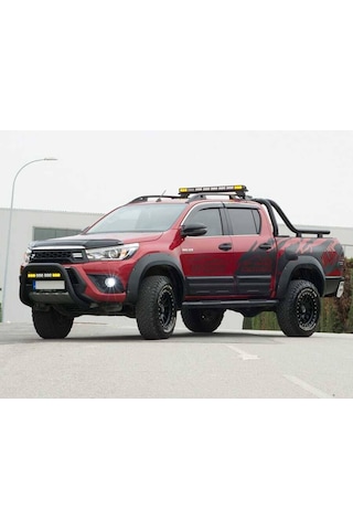 Toyota Hilux Pars Ön Koruma Çap:76 Siyah 2015-2020 Arası
