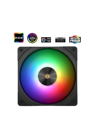 Thermalright Tl-b12-s Argb 120mm Siyah Kasa Fanı