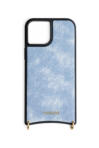 Kombinlenebilir - İphone 15 Pro Max Uyumlu Magsafe Oval Tasarım Kılıf Hera Serisi - By Bero Lina Denim Silikon