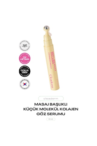 Masaj Başlıklı Küçük Kolajen Moleküllü Göz Çevresi Serumu Collagen Eye Massage Ampoule