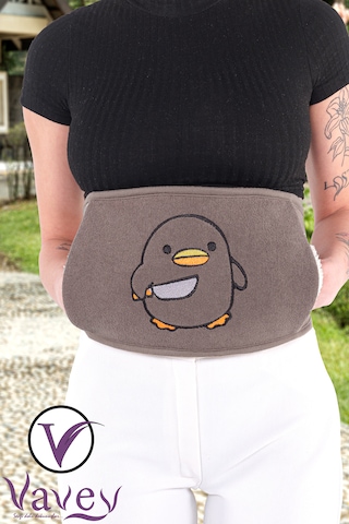 Regl Sıcak Su Torbası Kemeri Kahverengi + Termojel