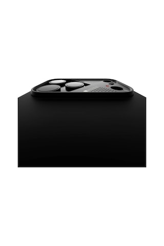 Apple Uyumlu iPhone 17 Pro Max A17 Slim Darbeye Dayanıklı Kamera Kontrol Kapaklı Magsafe Özellikli Kılıf Siyah