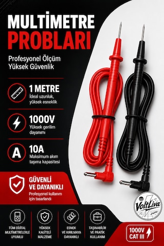 Multimetre Probları 1000v 10a