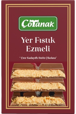 Çotanak Yer Fıstıklı Çikolata 180 Gr-103