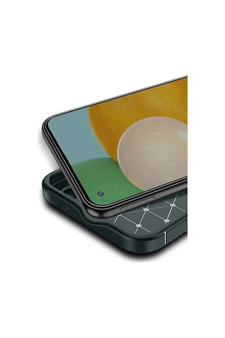 Uryport Tecno Spark 30c Kılıf Auto Focus Karbon Kapak - Koyu Yeşil