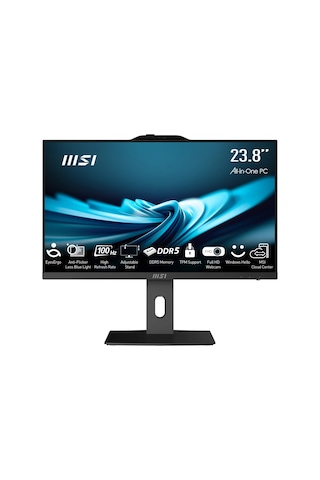 MSI PRO AP242P 14M-649XEU i5-14400 16 GB 512 GB SSD 23.8" Free Dos AIO Masaüstü Bilgisayar