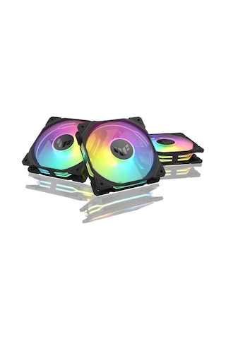 Asus Tuf Gaming Tr120 Argb Siyah Kasa Fanı - Üçlü Paket