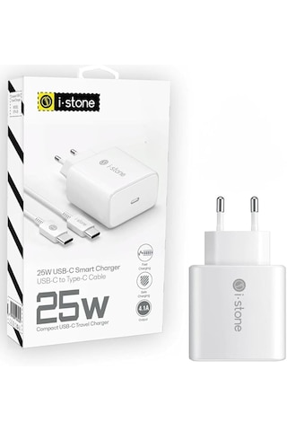 Pro- 15 Pro Max Uyumlu Ka-25 25w Smart Şarj Adaptörü Type-c To 25w