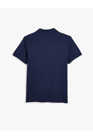 Koton Polo Yaka Tişört Kısa Kollu Pamuklu Lacivert 4sam11035hk Lacivert