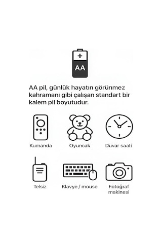Tedar Type-c Şarjlı 2800mwh 1.5v Şarj Edilebilir 2 Li Aa5 Kalın Pil - Lityum Iyon Batarya Najmaddin