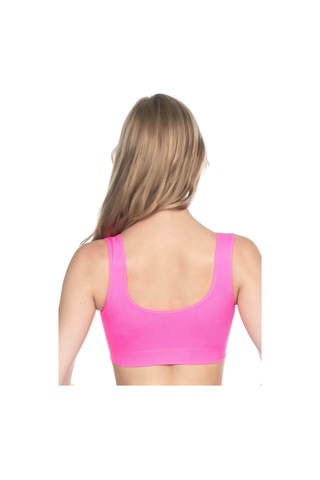 Neon Fuşya Mı Emay 4005 Soft Kalın Askı Büstiyer Neon Fuşya