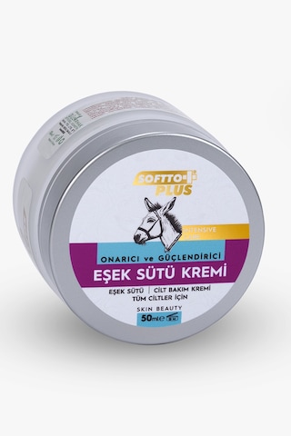 Softto Plus Onarıcı ve Güçlendirici Eşek Sütü Kremi 50 ML