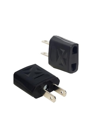 Kyrotech Avrupa Tipi Fiş Amerikan Japon Tipi Fişe Çevirici Adaptör, Ters Çevirici Seyahat Priz Dönüştürücü, K