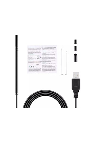 Kulak Muayene Endeskop Kamera 720P 3 in 1 Usb  Görsel Kulak Temiz