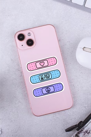 Love Dekoratif Laptop Notebook Tablet Telefon Sticker Set 03