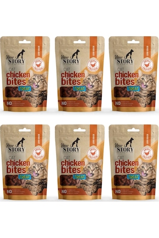 Cat Chicken Bites 6x60gr. Tavuklu, Kedi Ödül Maması